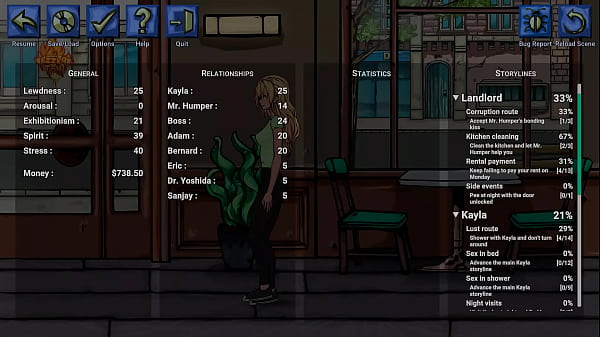 Jenny Cherishes It When Outsiders Make Her Release On The Bus. Hentai Game