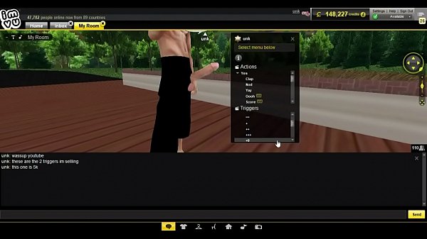 IMVU TRIGGERS THAT I SELL