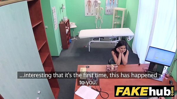 Fake Hospital Shy Dark-haired Has Explosive Orgasms When Plowing Her Doctor