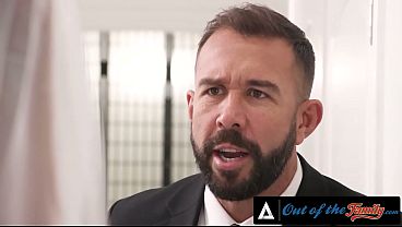 OUT OF THE FAMILY - Mischievous Stella Luxx Seduces On Groom With Best Fella Right Before Wedding