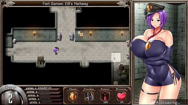 Karryn's Prison [RPG Hentai Game] Ep.3 Stripped In The Prison While The Guards Are Stroking