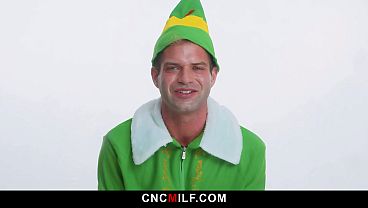 Lucky Elf Fucks His New Stepmother And Stepsister For Christmas