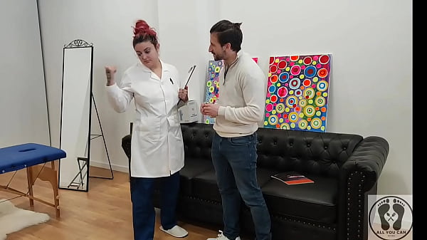 Medic Makes Stroking Sperm Donor Melon Feeding