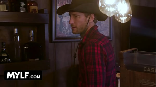 Concept: Country Stepmom With Busty Rack Christie Stevens Rides Stallion Cowboy In The Saloon - Mylf Labs