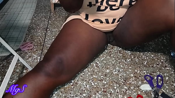 New Ebony Model Seduction