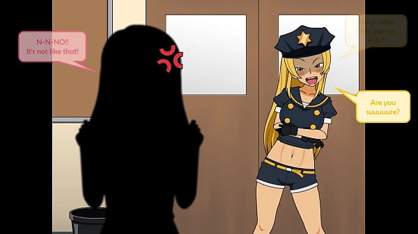 Honey Undresses To Avoid Getting Arrested - Animated Comic