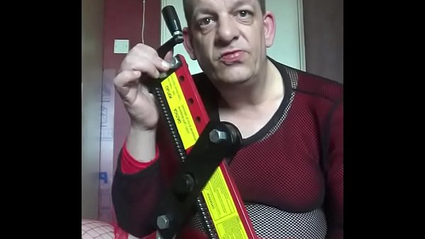 Crossdressing Sissy Mark Wright Will Go Thew Pain By Swinging A Chain Hoist From His Bullsack While Asking Another Man To Drill His Ass Play Slit At The Same Time
