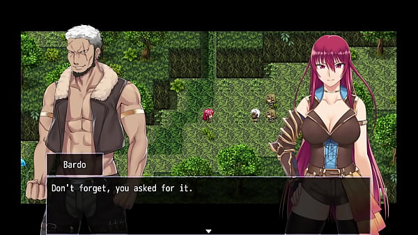 Makina Modder H-Scene 01 - Fallen Makina Loses To Bandit Leader Bardo And Becomes His Personal Onahole In The Forest With No One Around To Save Her