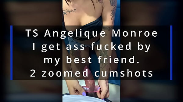 TS Angelique Monroe - I Get Rear Drilled By My Bestie
