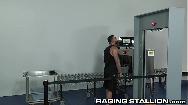 Hairy Black TSA Does Full Form Search On Sensual Latino Boy