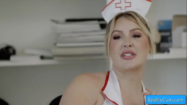 Jenna Starr, Nathan Bronson - Seductive Giant Rear Light-haired Busty Caretaker Tantalizing Her Frisky Patient And Slam Him Good