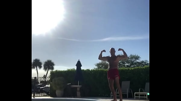 DIVING INTO POOL