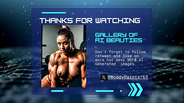 Tempting Exposed Wicked Muscular Strong Bodybuilder Dames In The Gym AI Generated Images