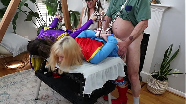 Batgirl And Supergirl Forced Peak