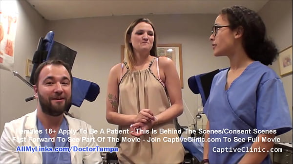 "Locking Up A Broad" Smuggler Alexandria Riley's Caught & Electro Shock Interrogated By Officer Lilith Rose & Doctor Tampa On BondageClinic.com