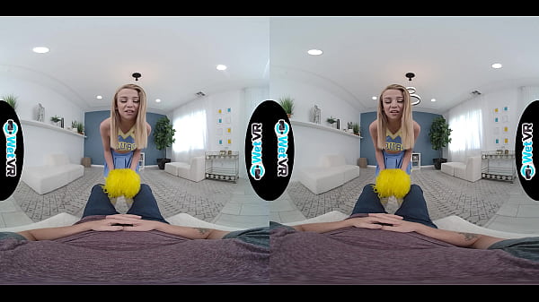 WETVR Thin Cheerleader Works Massive Shaft In VR Porn