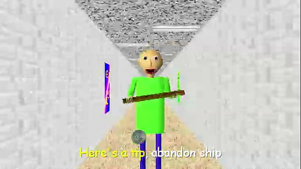 Baldi''s Basics Song (Your're Mine) 4k