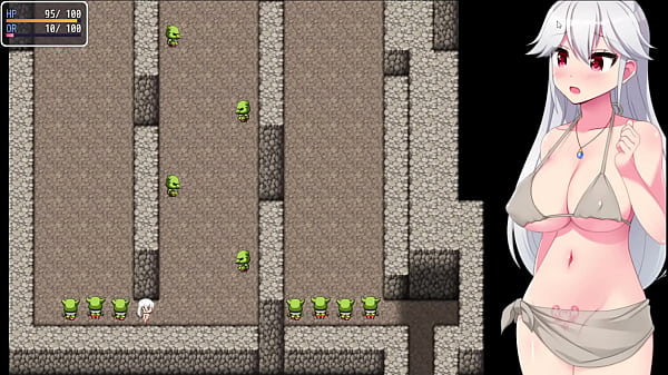 "Offering Slot ~ Shrine Maiden Feeder And The Ero-Dungeon" - Part 2 First Game Over / Fell Into The Nut Room Full Of Monsters