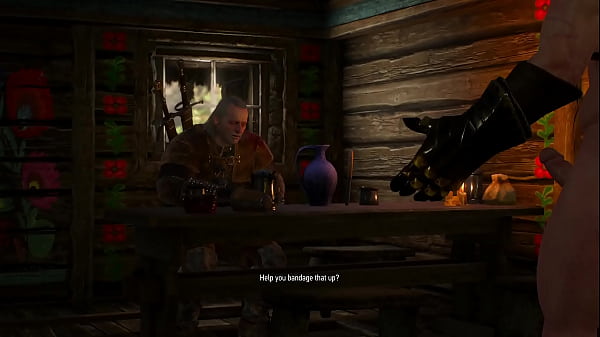 Geralt Bare Mod Highlight Cutscenes - 1