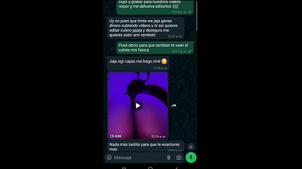 DOÑA MARY SE PUSO MUY CALIENTE AL HABLAR CONMIGO