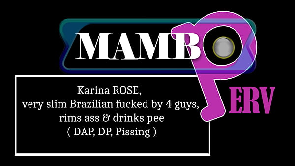 Karina ROSE, Exceptionally Willowy Brazilian Railed By 4 Men, Rims Rear & Drinks Pee ( DAP, DP, Pissing, ATM, Nasty Whispers, BBC, Foreign Babe, Monster Prick) OB460
