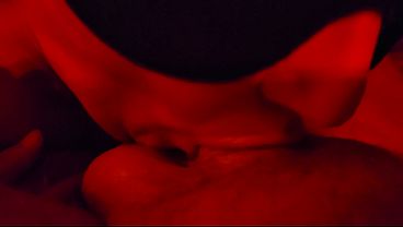 Intimate And Close Up Scorching Fellatio! A Red Light Video Quickie