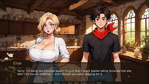 Farmer Kink [ FORBIDDEN Hentai Game ] Ep.23 HOTWIFE NEXT DOOR Asked A FACE FINISH MONEY SHOT As Face SKIN CARE Treatment !