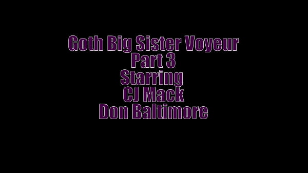 Goth Massive Stepsibling Peeping Part 3