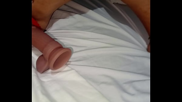POV Playing With A Mature Milf's Snatch, I Put A Colossal Dildo In Her While I Masturbate Her Clitoris With A Vibrator