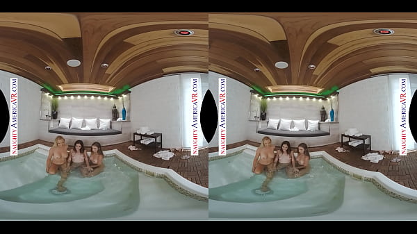 Wicked America - Spa Day For Lily Glee, Macy Meadows, And Paisley Porter Calls For Full Body Massages And Back-to-back Climaxes!