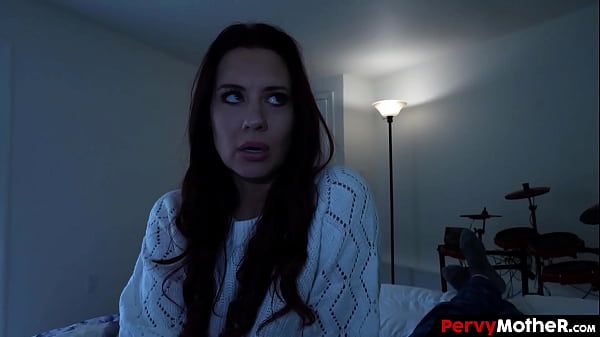 PervyMother - Boy Explored His Stepmommy Screwing The Door