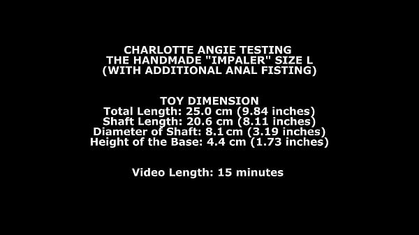 Charlotte Angie Testing The Handmade Impaler Size L (With Additional Ass Play Full-hand Play) TWT135