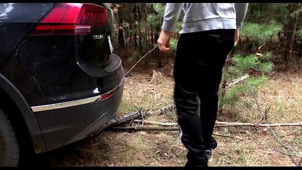Masked Fella Pounds A Stuck Bloke / Russian Horror In The Forest / HORRORPORN