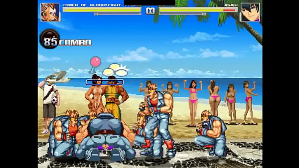 Hentai Mugen Taimanin Asagi Multi-guy Session
