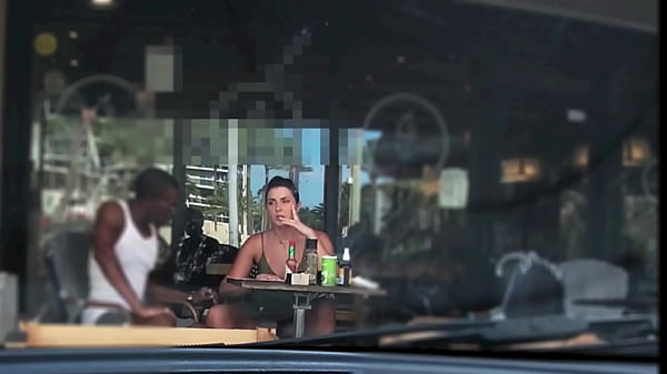 Betraying Spouse #4 Part 3 - Hubby Films Me Outside A Cafe Upskirt Exposing And Having An Interracial Affair With A Black Bloke!!!