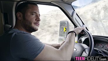 TEENFIDELITY Britney Light Stuffed In The Back Of The Van