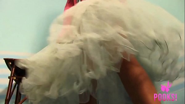 Stunning Dark-haired Cofi Milan Tempts In A Ballet Outfit!
