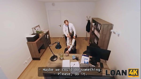 LOAN4K. She Came For Money, She Got A Giant Clerk’s Cock First