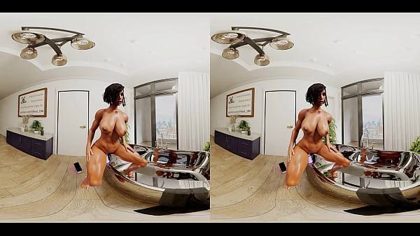 Pharah Doing Double Stuffing With Dildos On Bathtub - 3D CGI Render Parody With Overwatch Game