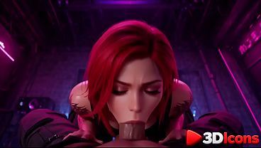 Lilith From Borderlands Is Humping My Cock At The Bar [AI]