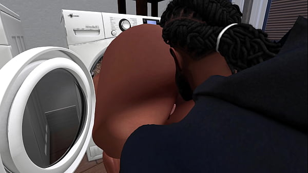 Second Life Black Bloke Plumber Stuffs Latina