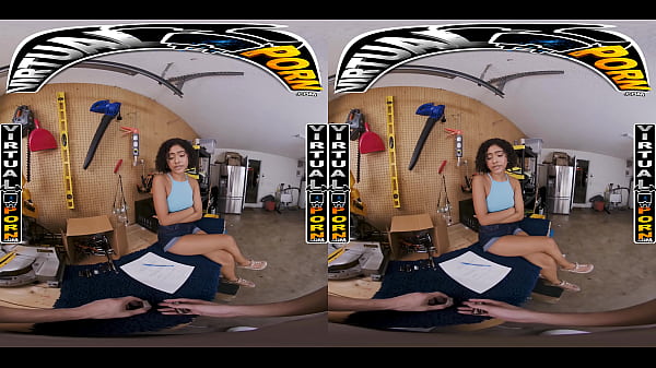 VIRTUAL PORN - Helping Your Sexy Mixed Race Stepdaughter Dani Diaz Ace The Exam #POV