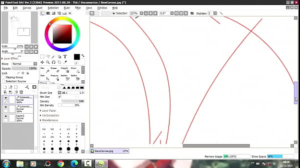 Drawing Ecchi Rion Aida (Agent Aika) - Repost