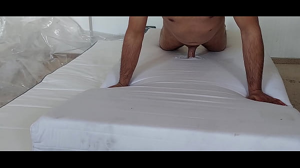 I Smash The Hole In The Mattress, Ejaculate And Pee On The Mattress