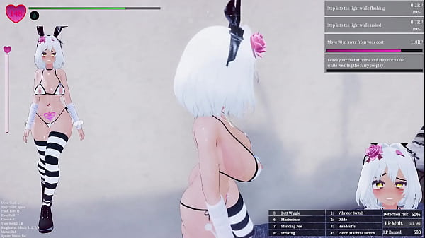 Manaka SFM Failed Day Run To The Clothing Store From Home (Modded Gameplay)