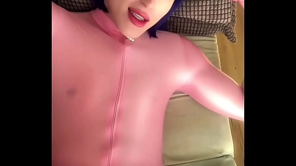 Charming Barely-legal Asian Sissy Femboy Zentai Suit Rod Adore And Load Shot
