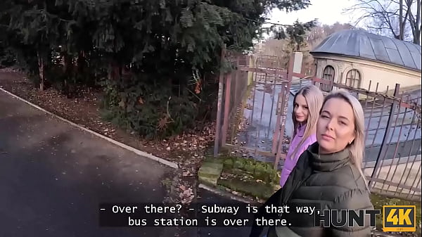 HUNT4K. Lesbian Plowed Her New Landlord