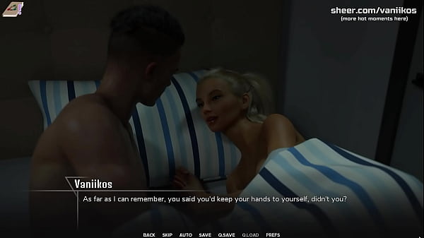 Fresh Light-haired Doll With Giant Breasts Grinds Roommate's Massive Cock And Gets A Load Shot On Her Belly | Forbidden University(Steam Game) | 3D Animated Hentai Game | Part #9