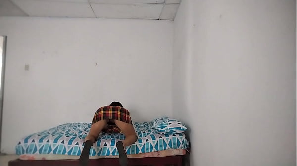 I Was Making A Porn Video At Work And Suddenly The Blind Old Fella I'm Taking Care Of Arrived!!