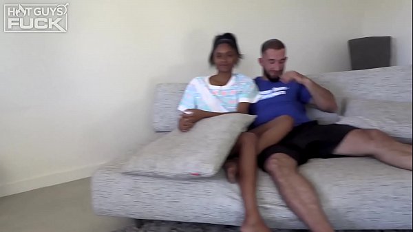 Extremely Hairy WANKED Italian Jersey Shore Meathead Gets Interracial Ebony